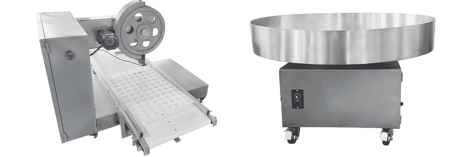 ST-280A Mochi Sarma Toz Makinesi/Top Yuvarlama Makinesi Tepsi Hizalama