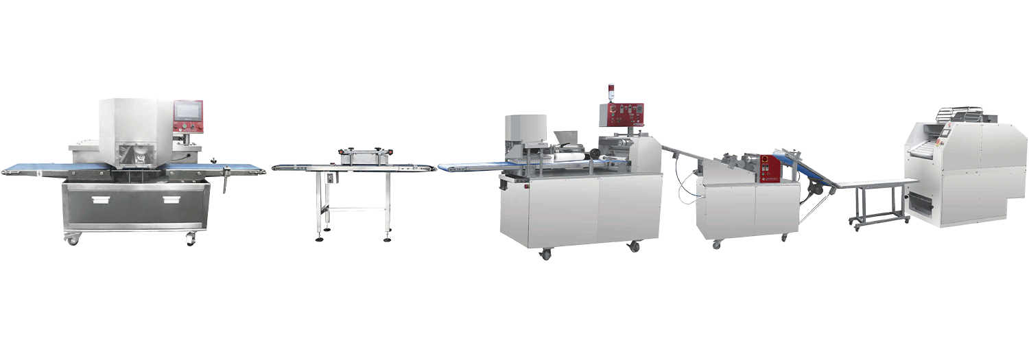 Manuel buğulanmış çörek üretim hattı